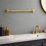 Brass Towel Bar – Wall Mounted Bathroom Hand Towel Holder - Image 2