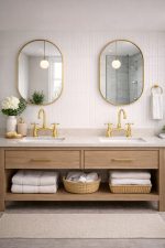 Luxury Gold Sink Faucet – Classic Bridge Style with Crosshead Handles - Image 2