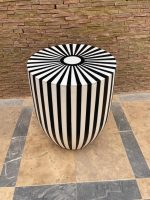 Ronde Bijzettafel van Walnotenhout - Image 4