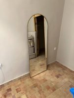 Moroccan Handmade Brass Wall Mirror - Door Shape - Image 6