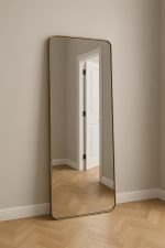 Moroccan Rectangular Handmade Brass Wall Mirror