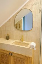 Handmade Moroccan Brass Wall Mirror - Irregular Shape