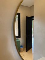 Handmade Moroccan Brass Heart Mirror - Wall Decor - Image 4