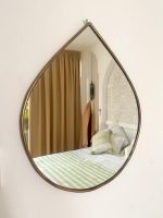 Handmade Moroccan Brass Wall Mirror - Authentic Artisan Decor - Image 3