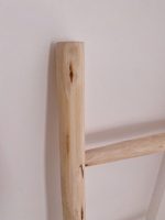 Decorative Wooden Ladder for Towel Storage - Image 3