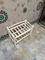 Handcrafted Wooden Shoe Rack – Two-Tier Natural Wood Organizer - Image 6