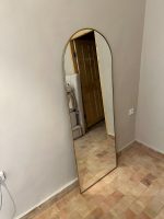 Moroccan Handmade Brass Wall Mirror - Door Shape - Image 8