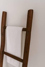 Decorative Wooden Ladder for Towel Storage - Image 5