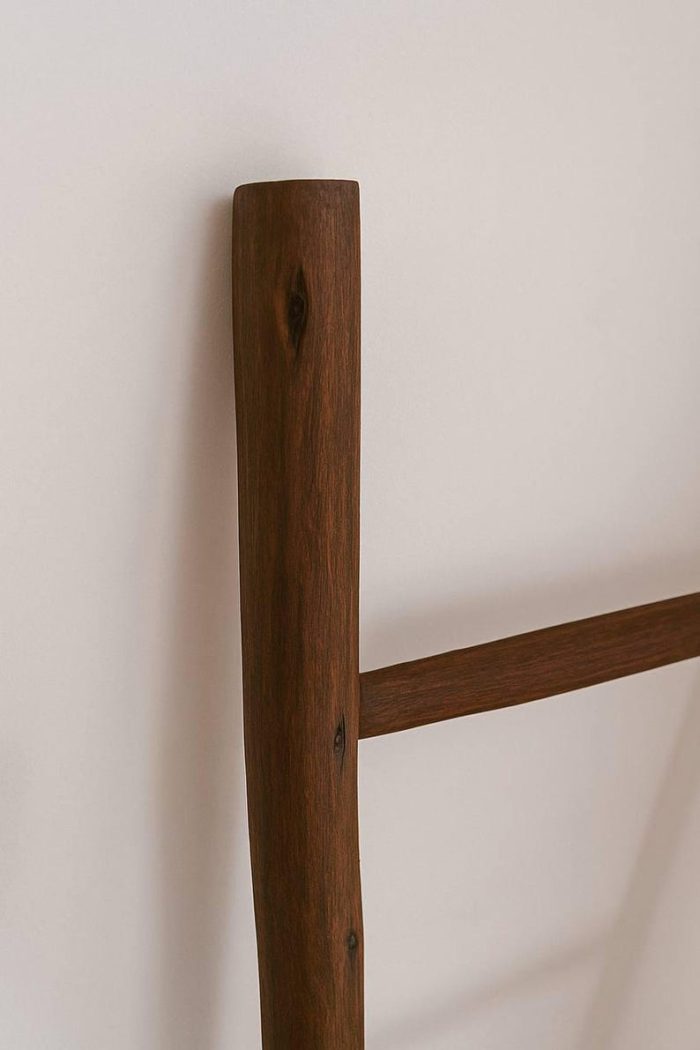 Decorative Wooden Ladder for Towel Storage - Image 6