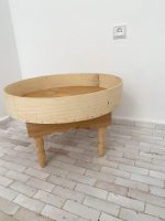 Ronde Marokkaanse Salontafel van Hout - Image 5