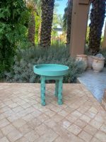 Ronde Marokkaanse Houten Salontafel - Image 4