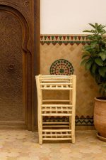 Handcrafted Wooden Shoe Rack - Rustic 3-Tier Storage Organizer