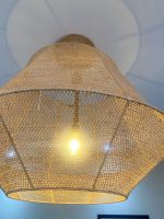 Moroccan Hexagon Pendant Lamp - Large Handwoven Ceiling Light - Image 10