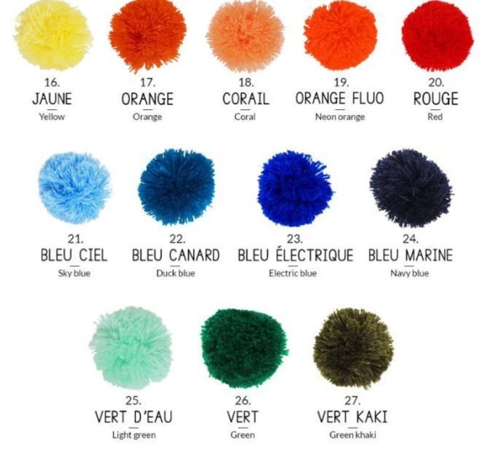 Wicker Laundry Basket with Pom Poms – Boho Storage Basket - Image 3