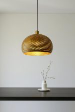 Handmade Oxidized Copper Dome Pendant Light - Image 2