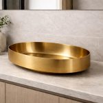 Rustic Antique Copper Sink Basin