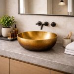 Handmade Hammered Copper Vessel Sink Bowl - Image 3