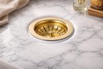 Handcrafted Aged Brass Bridge Kitchen Faucet with Side Sprayer and Sink Drain - Image 6