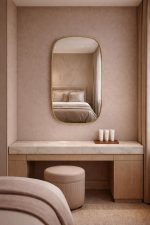 Handmade Moroccan Brass Arched Mirror | Gold Frame Bathroom Mirror - Image 2