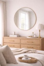 Handmade Round Brass Wall Mirror | Minimalist Home Decor - Image 6