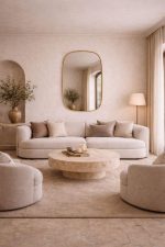 Handmade Moroccan Brass Arched Mirror | Gold Frame Bathroom Mirror - Image 4