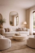 Handmade Moroccan Brass Arched Mirror | Gold Frame Bathroom Mirror - Image 6